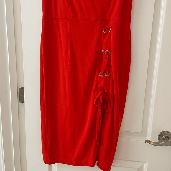 Orange bodycon Dress - Picture 2 of 4